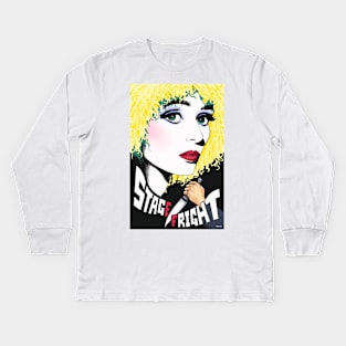 Stage Fright Movie Art Kids Long Sleeve T-Shirt